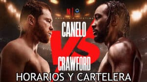 Cartel promocional “Canelo vs Crawford” – Pelea 13 septiembre 2025, Allegiant Stadium, Las Vegas