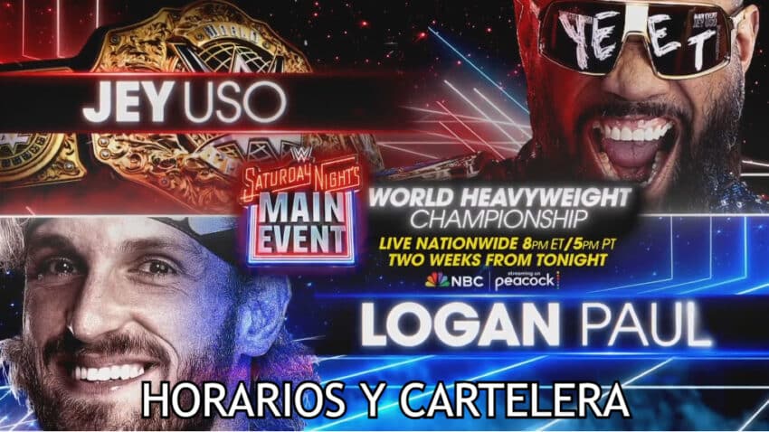 Logo WWE Saturday Night's Main Event 24 de mayo 2025